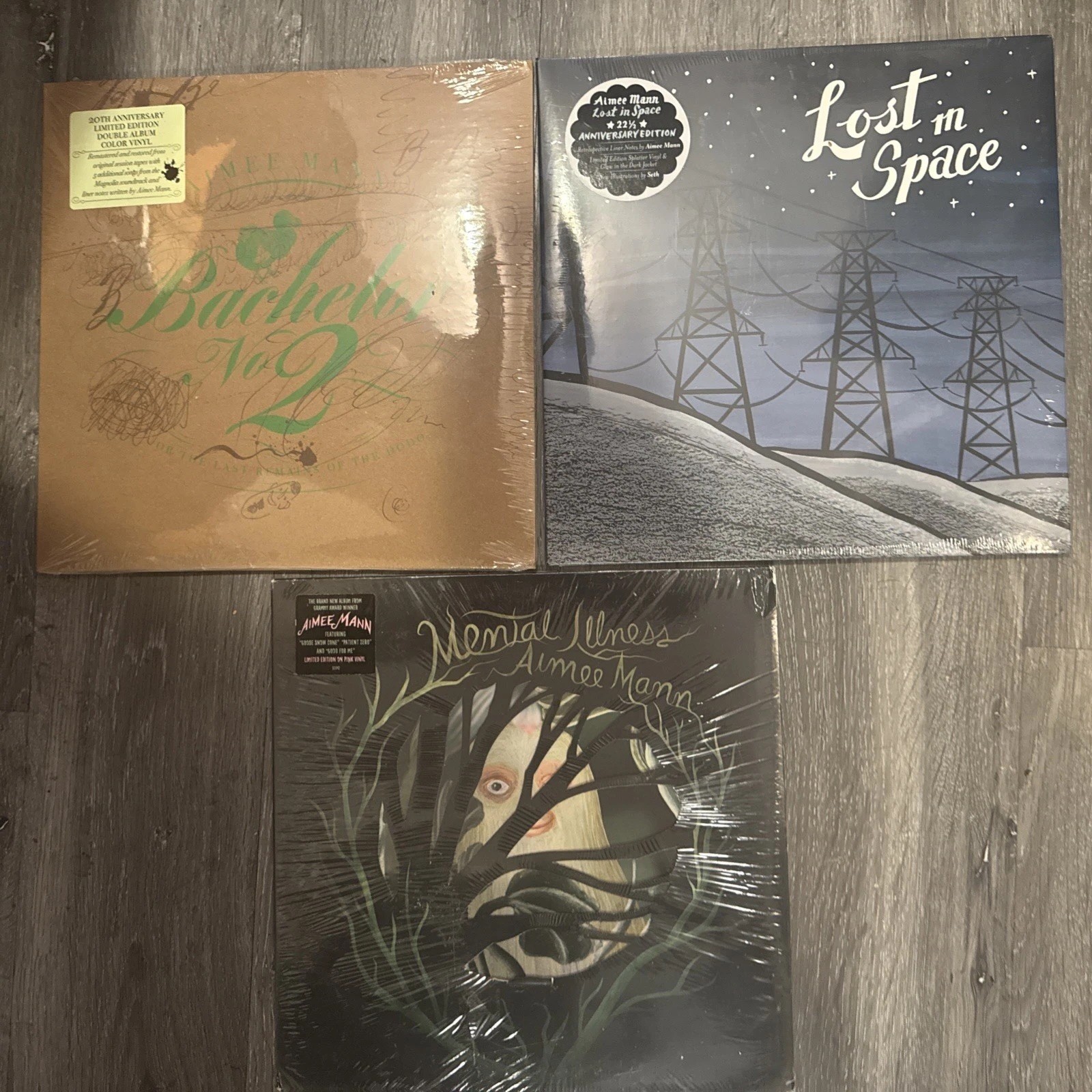 Aimee Mann Prime Career 3 Albums Bachelor No 2 /lost In Space / Mental Illness 