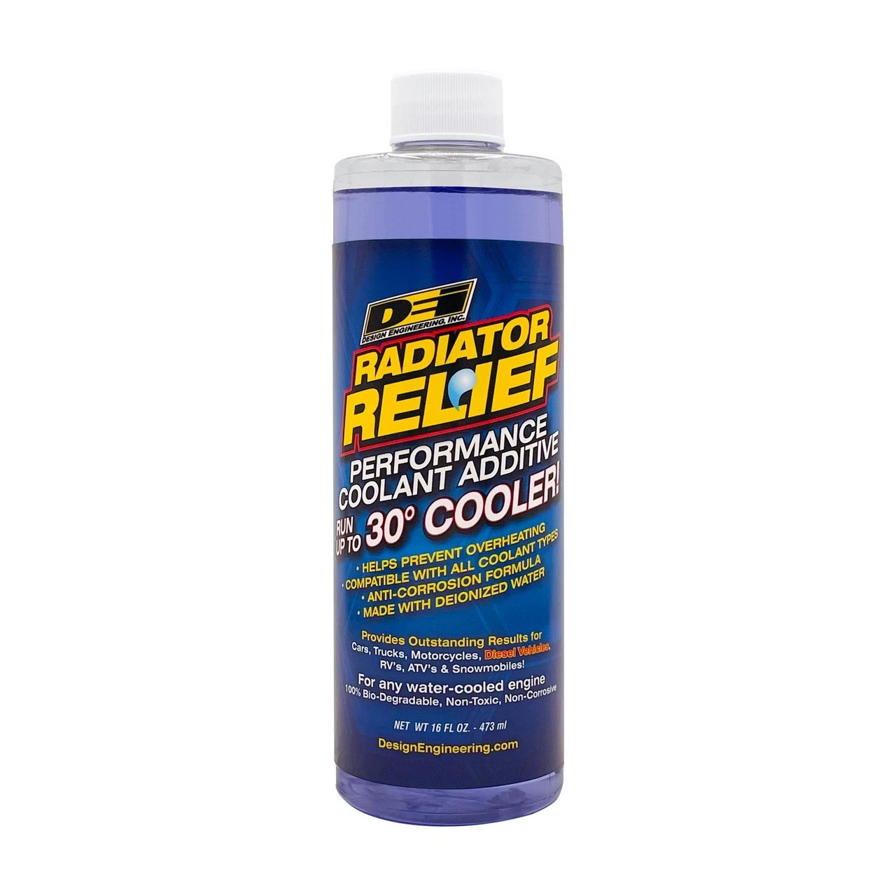 Design Engineering (DEI) 40200 Radiator Relief ™ Coolant Additive; Radiator Design Engineering (DEI) 40200 Radiator Relief ™ Coolant Additive; Radiator