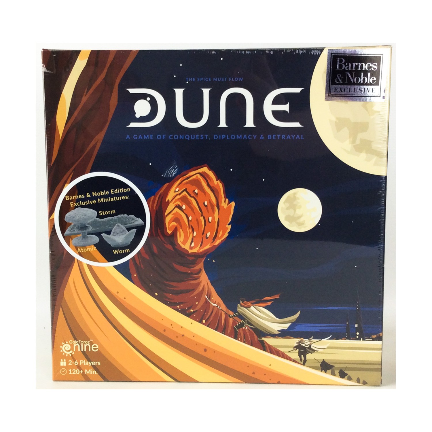 GF9 Board Games Dune (Barnes & Noble Ed) Box SW (VG+/New)