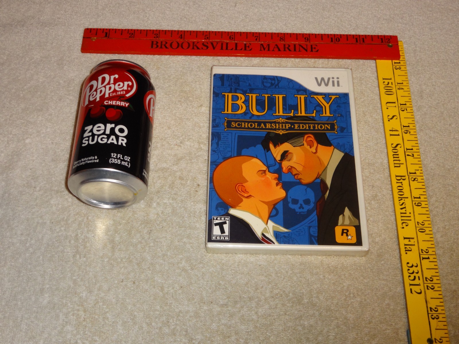 BULLY: SCHOLARSHIP EDITION  Nintendo Wii. NEW FACTORY SEALED RARE NICE COPY