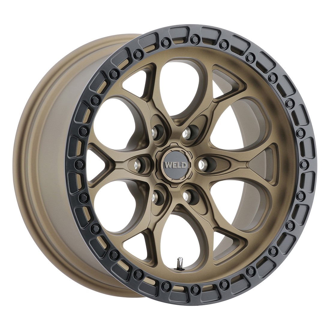 Weld Off-Road Wheels Ledge 6 17x9 -12 Satin Bronze 6x135 (QTY 1) W10679089450