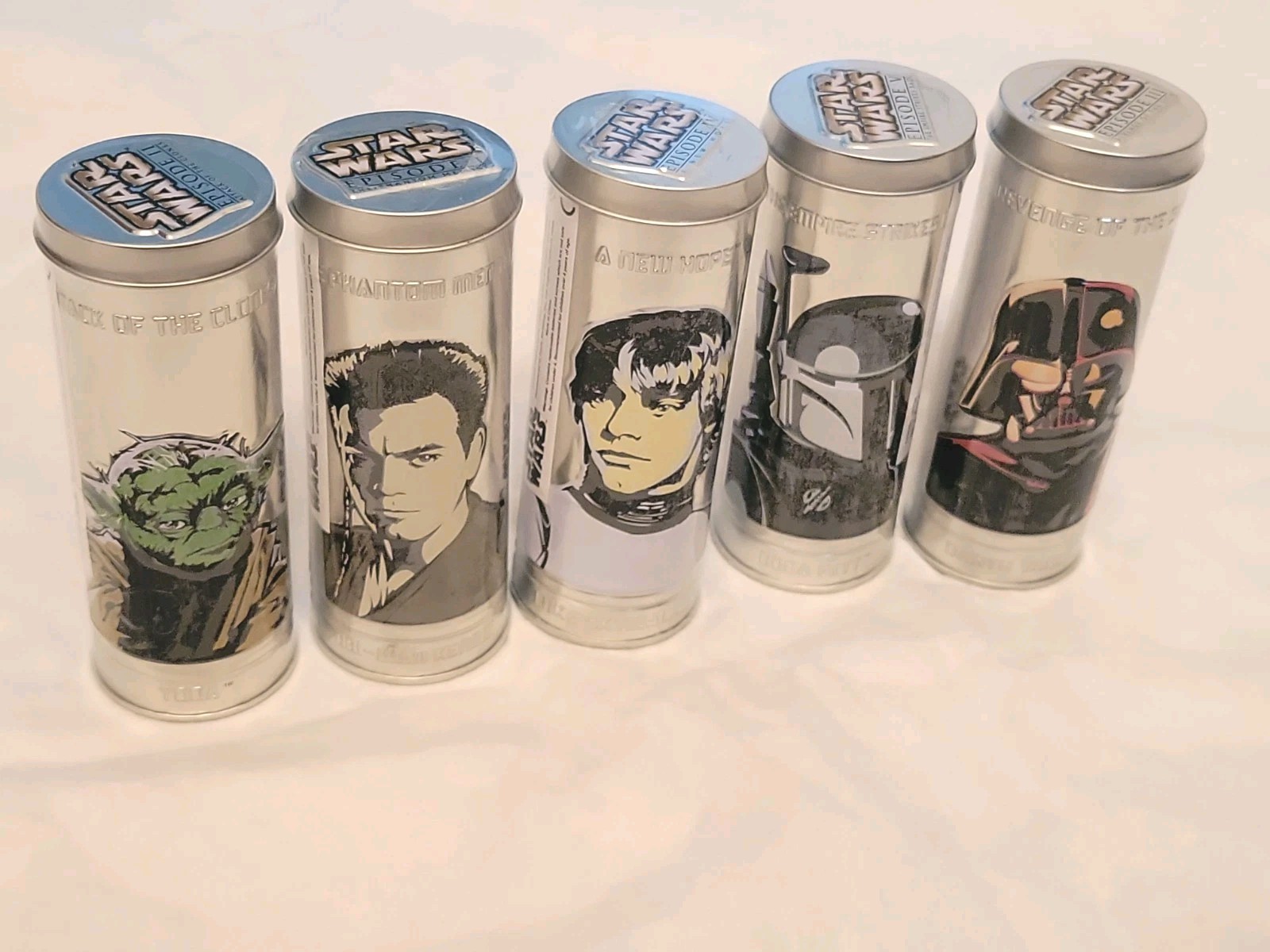 Sealed 2005 Star Wars Saga Burger King Watches Set Of 5