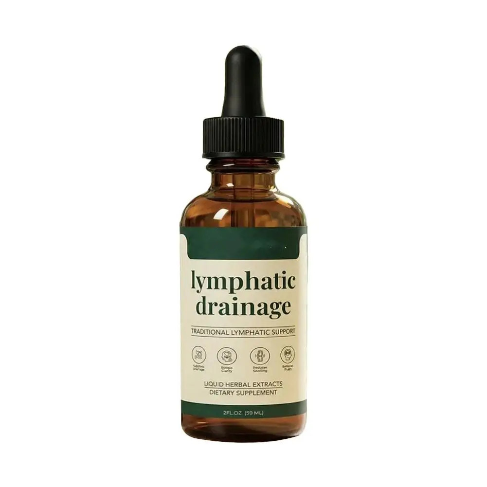 Lymphoria Lymphatic Drainage Drops Herbal Liquid Lymph Support Wellness Tincture