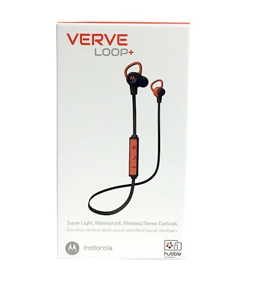 Motorola Verve Loop+ Bluetooth Wireless Stereo Sports Waterproof Earbuds Headset