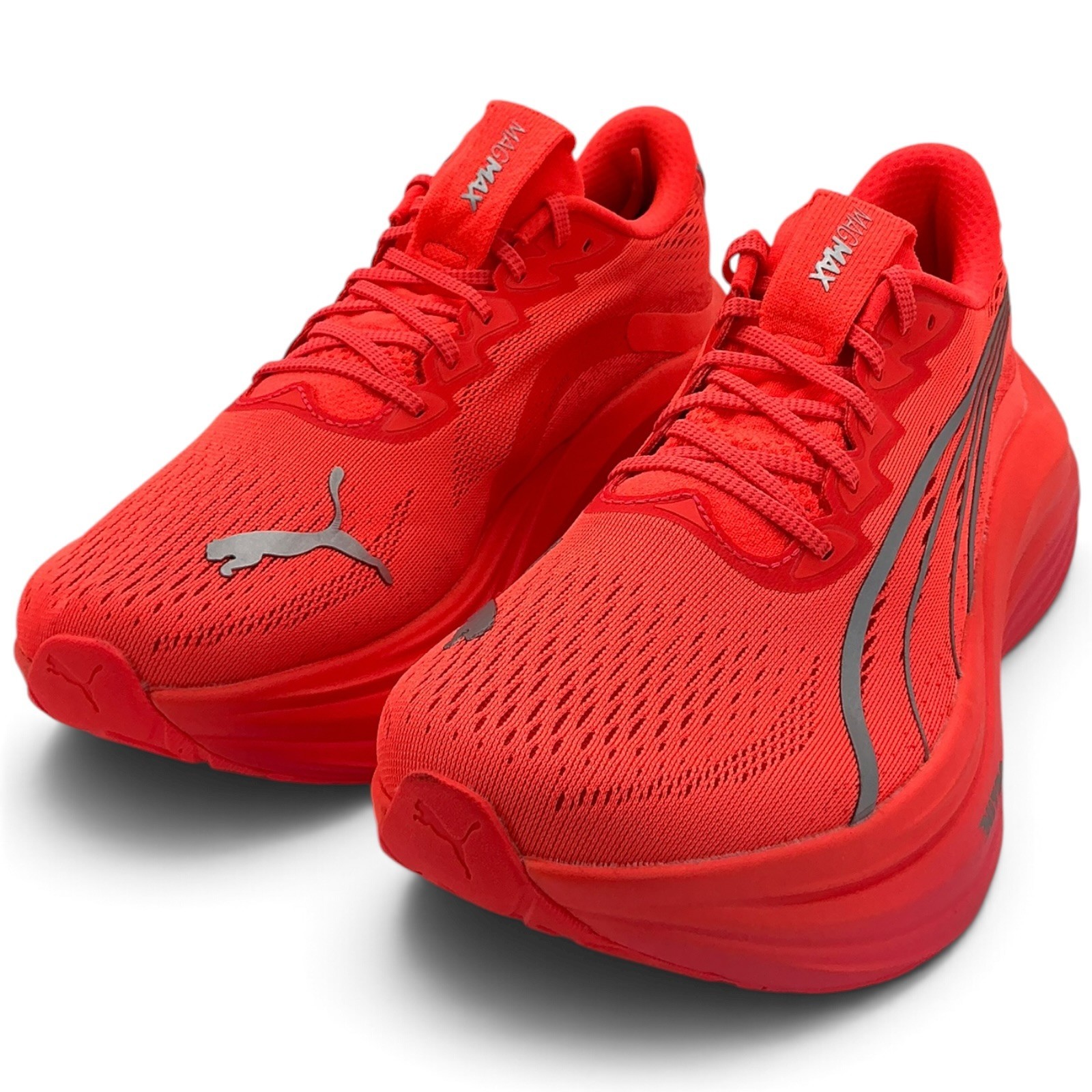 Puma MagMax Nitro Men\'s Size 9 Glowing Red Running Shoes 