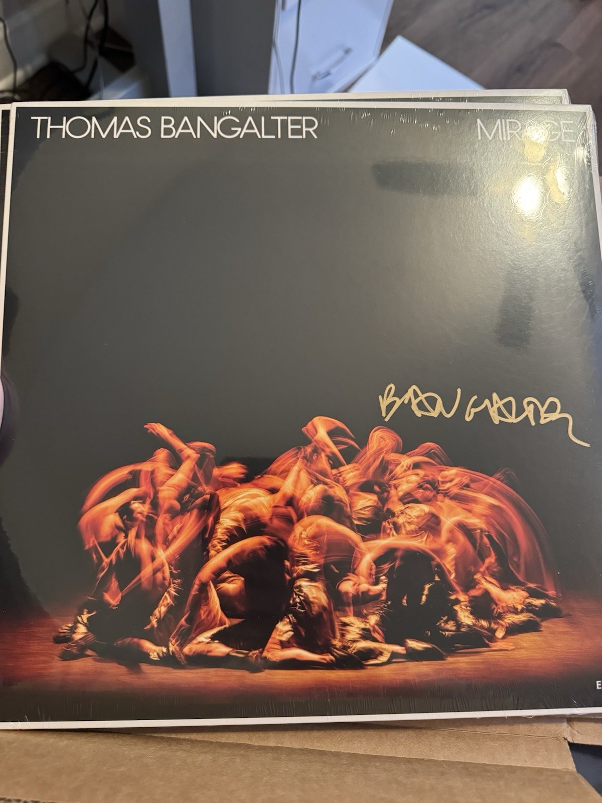 THOMAS BANGALTER - Mirage Ballet For 16 Dancers SIGNED VINYL IN HAND Daft PUNK