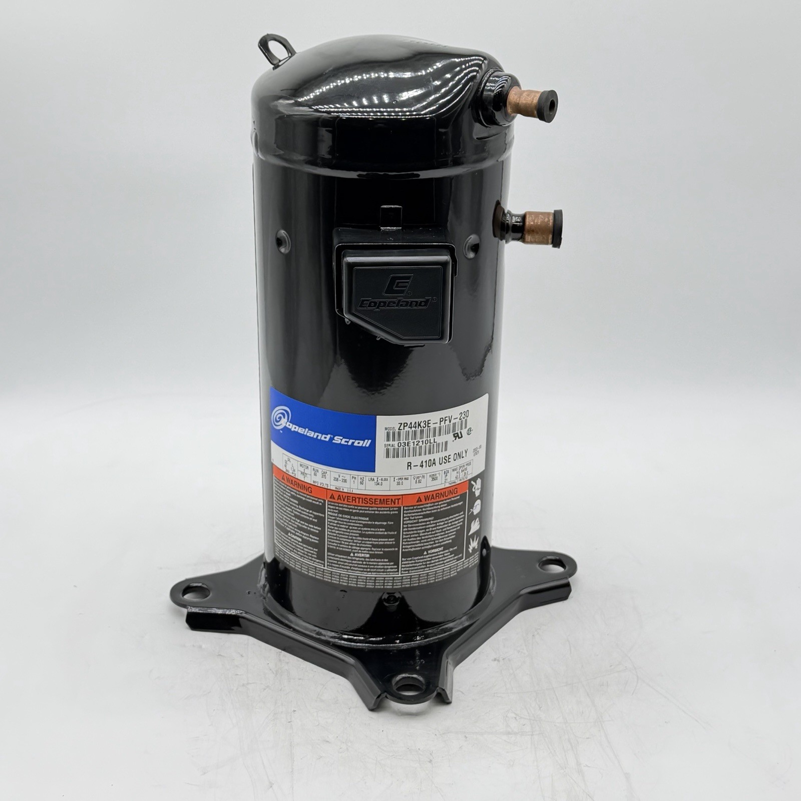New Copeland ZP44K3E-PFV R410A 4 Ton Scroll Compressor ZP44K5E-PFV