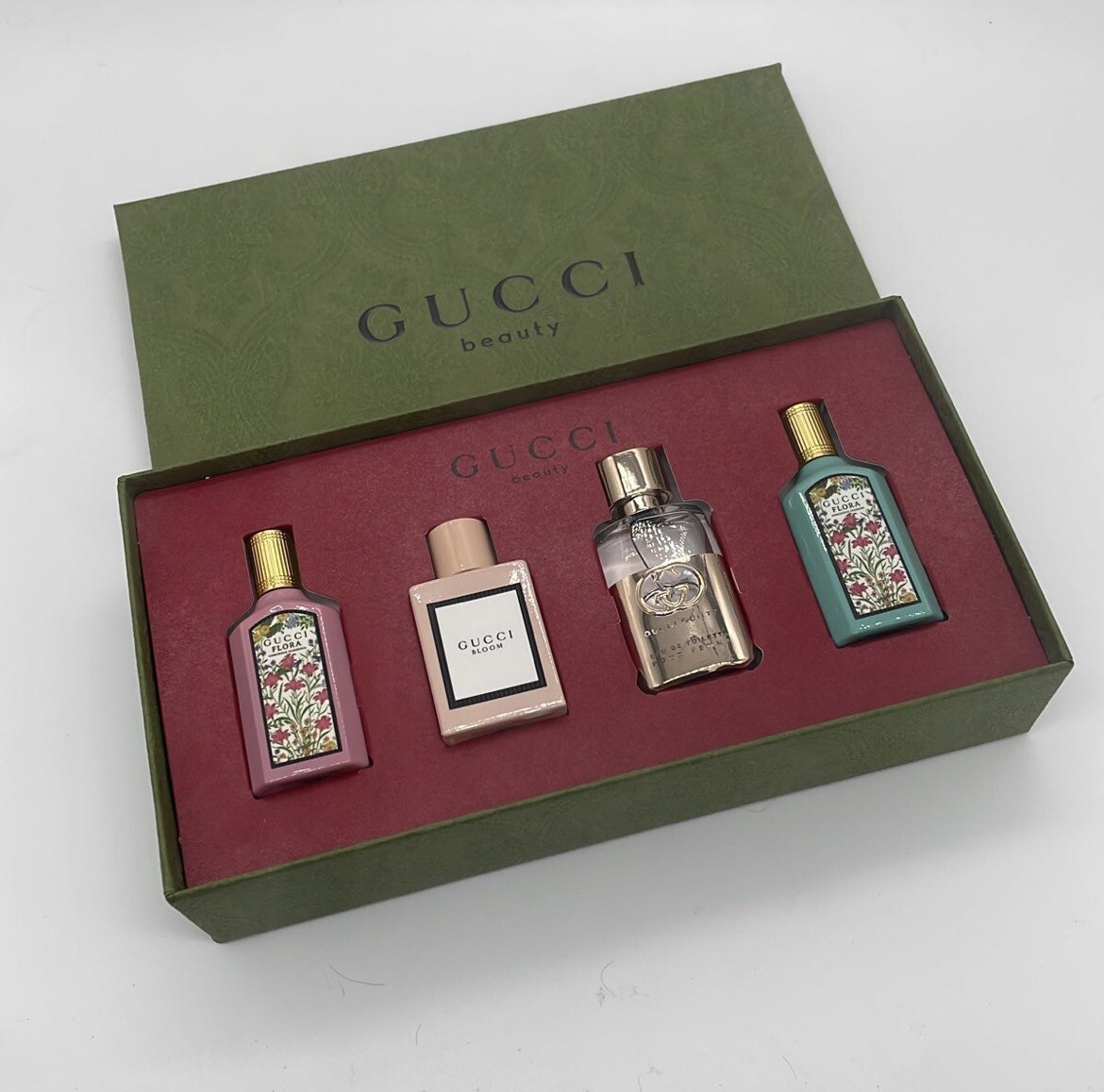 GUCCI BEAUTY 4PC MINIATURE PERFUMES SET