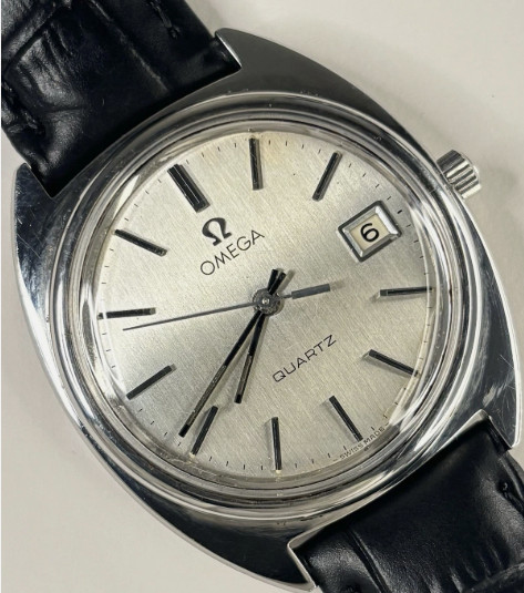 OMEGA Vintage 1970’s Men’s Date Silver Dress Watch