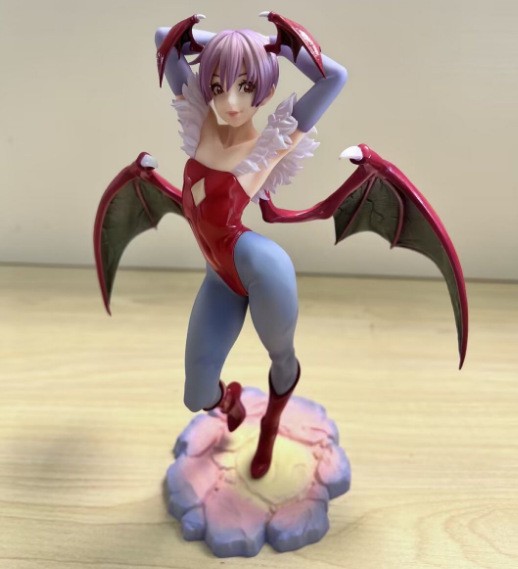Anime Vampireed Hunter Morrigan Aensland Figure Darkstalkers Bishoujo PVC Figure