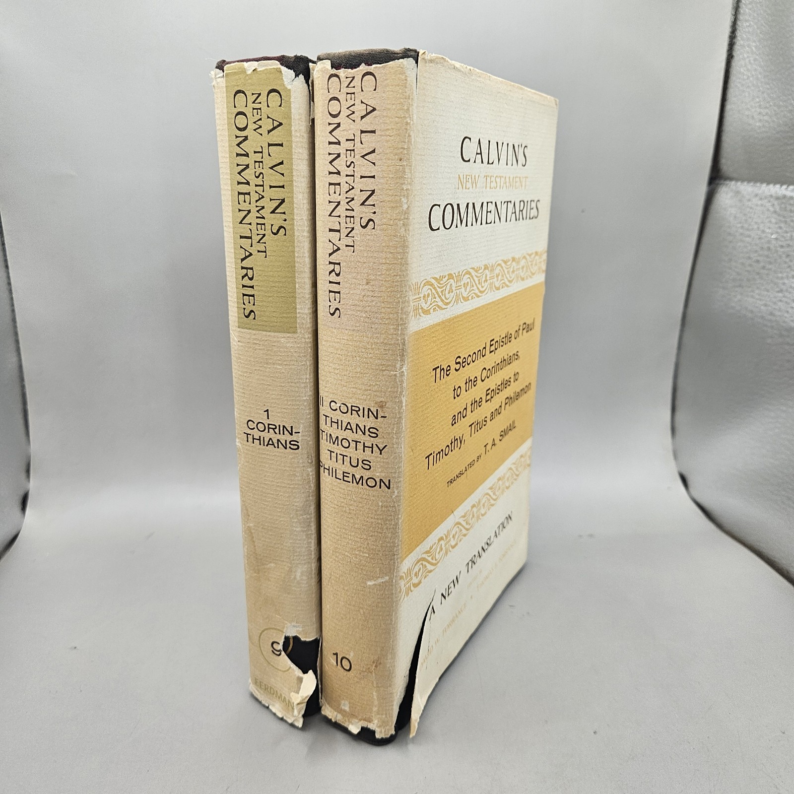 Calvin\'s New Testament Commentaries Vol. 9 & 10 Epistles Of Paul To The...