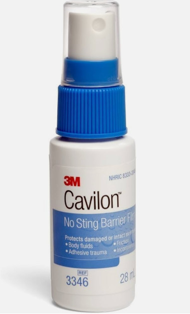 3M Cavilon No Sting Barrier Film 28ML Spray Bottle Protects Skin