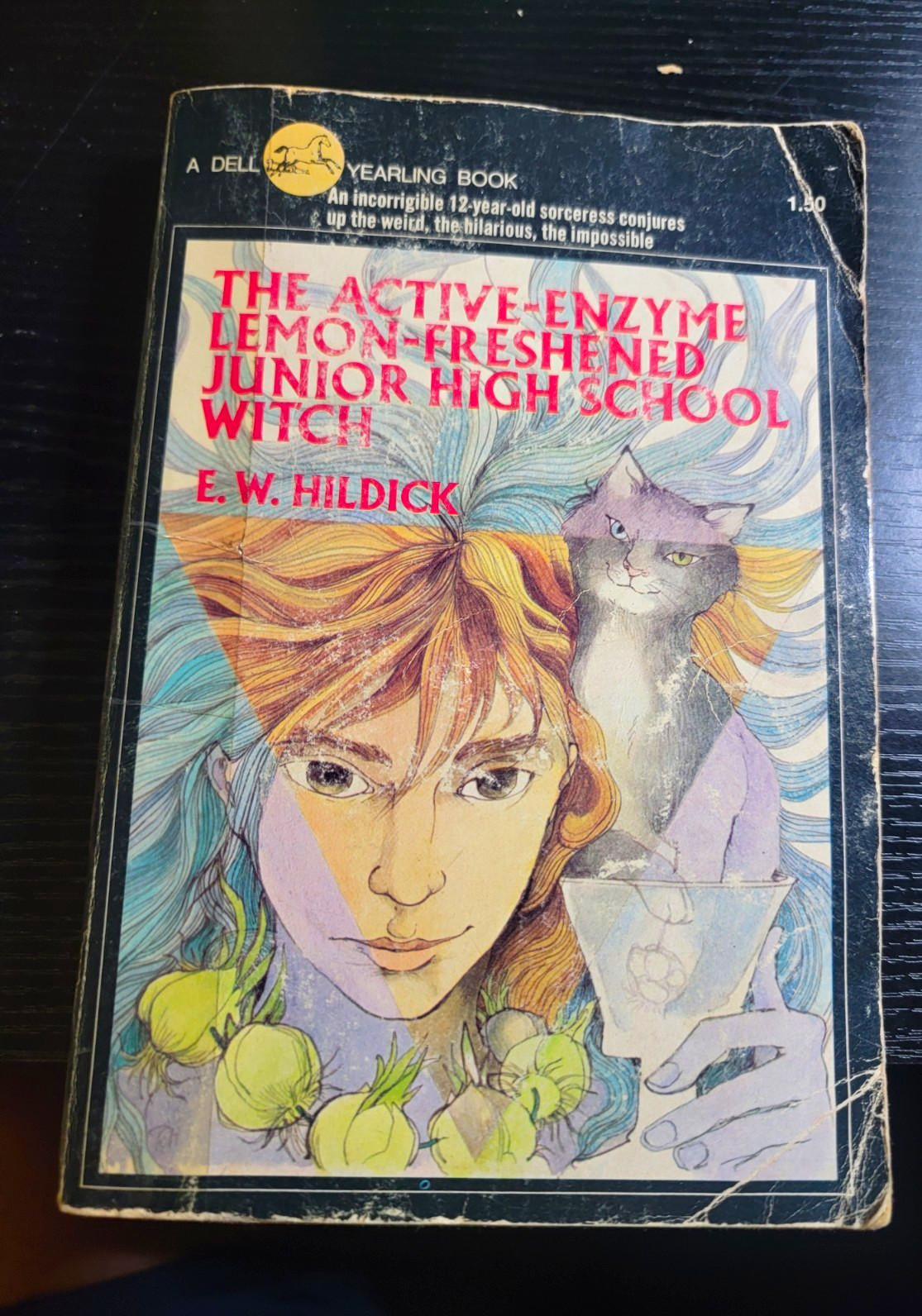 Vintage 1974 The Active-enzyme Lemon-freshened Junior High School Witch PB Vintage 1974 The Active-enzyme Lemon-freshened Junior High School Witch PB