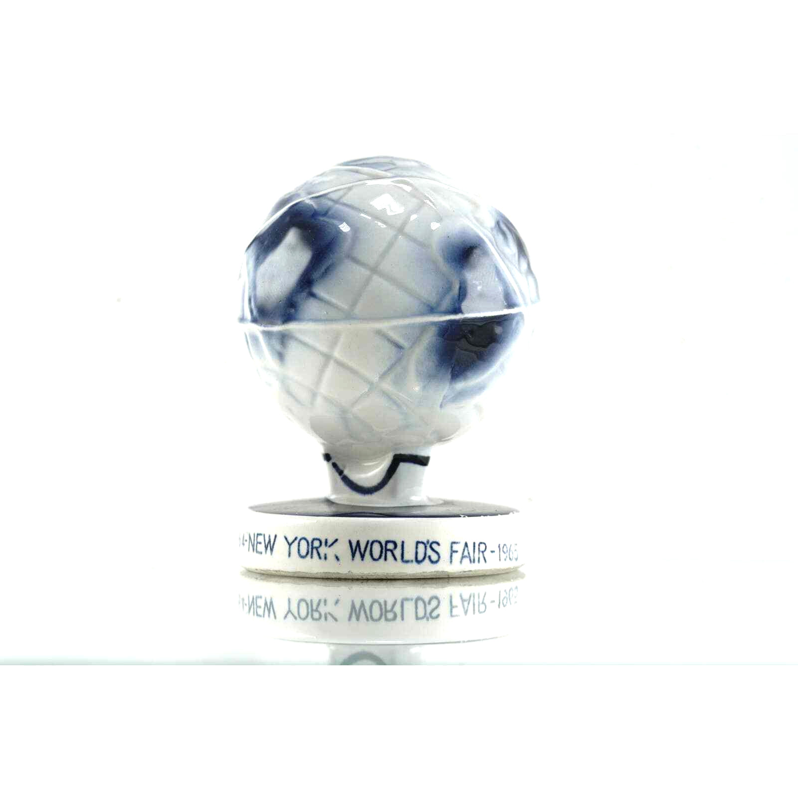 1964-65 Worlds Fair Ceramic Unisphere Globe Figurine 1961 NYWF Japan RARE