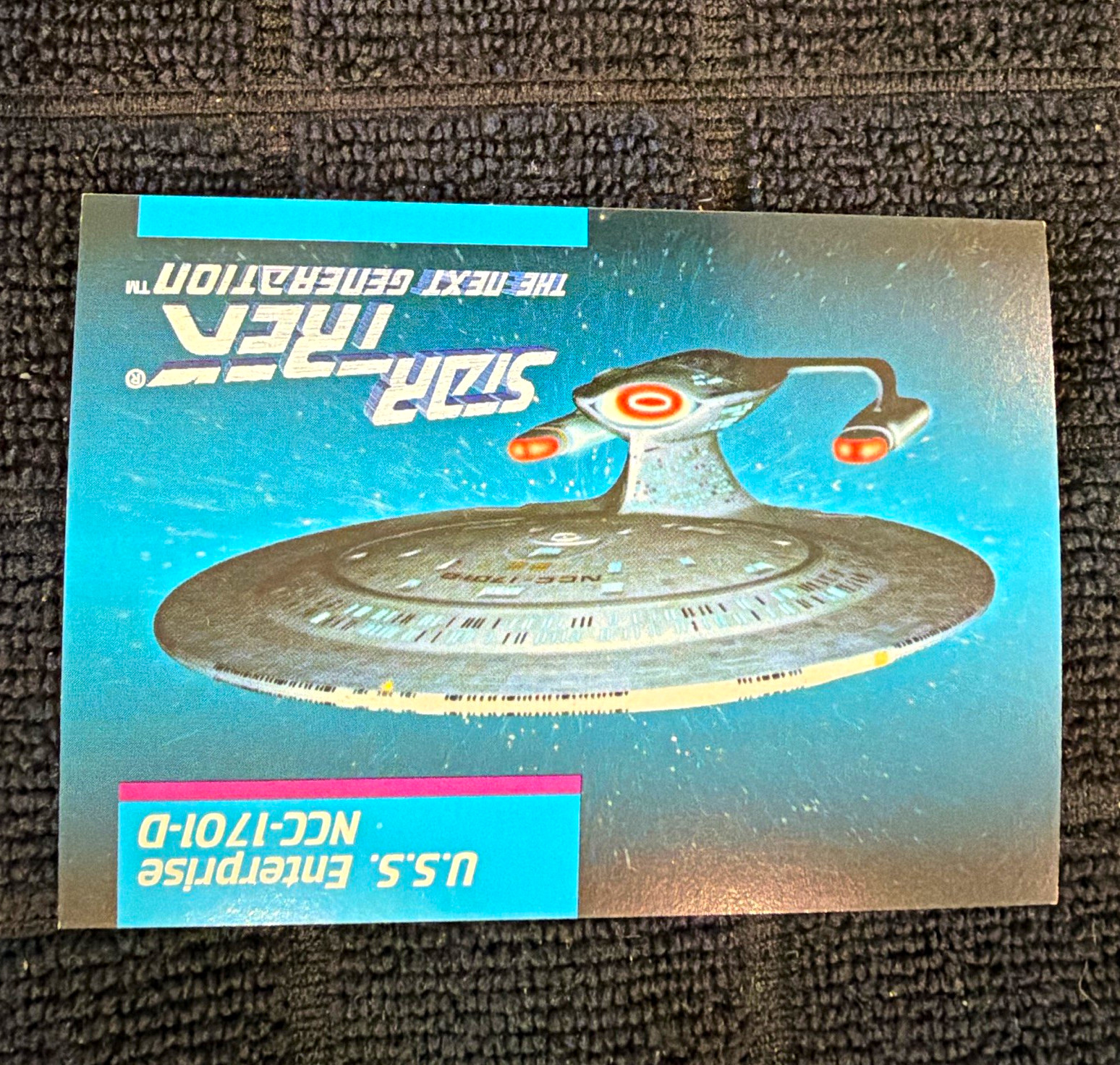 Impel 1992 Star Trek TNG Base Set Card #043 U.S.S. Enterprise NCC-1701-D