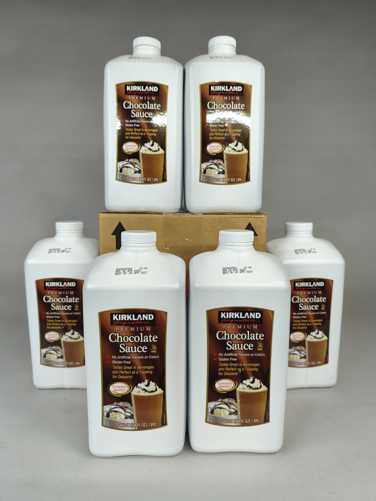 New Kirkland Premium Chocolate Sauce 64 oz – Pack of 6/Limited Cheap Supply