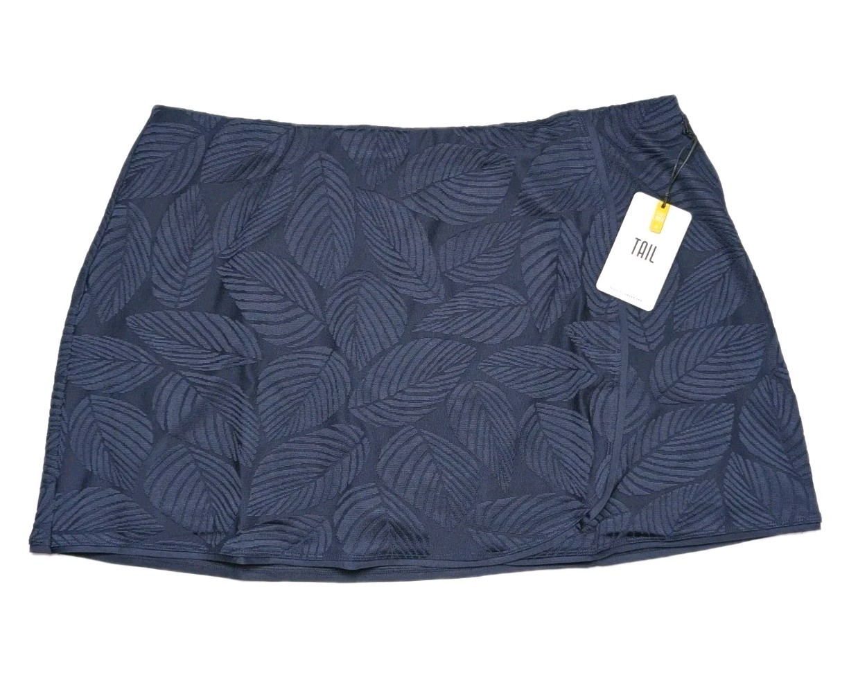 Tail Anja Faux Wrap Skort Size XL Navy Floral UPF 50 Golf Tennis Athletic NWT