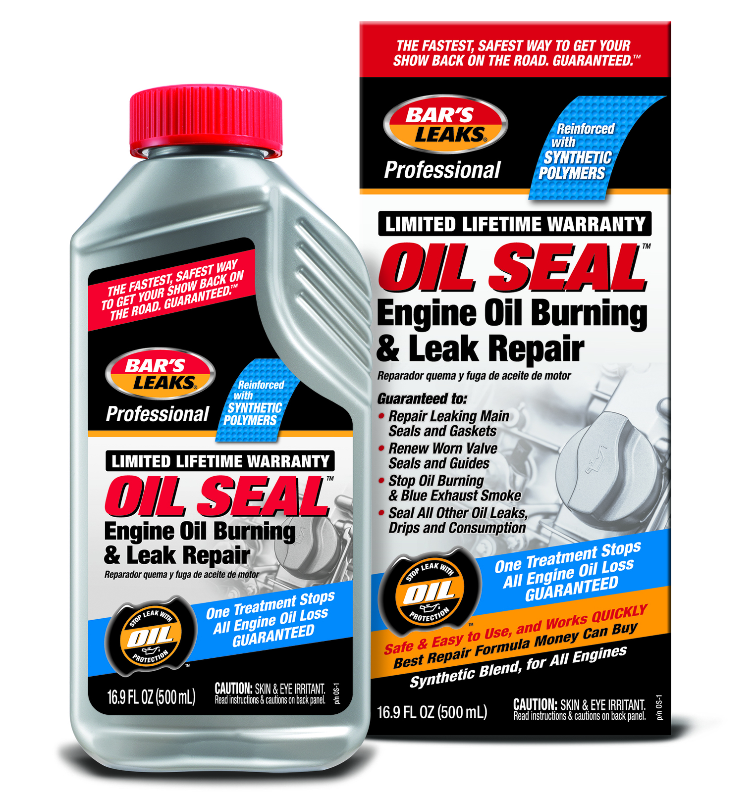 Bar\'s Leaks OS-1 Oil Seal Engine Oil Burning & Leak Repair - 16.9 oz. Bar\'s Leaks OS-1 Oil Seal Engine Oil Burning & Leak Repair - 16.9 oz.