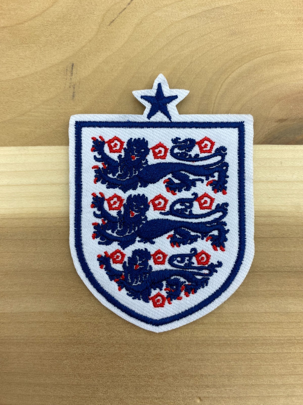 England Futbol Embroidered Iron on Patch 3