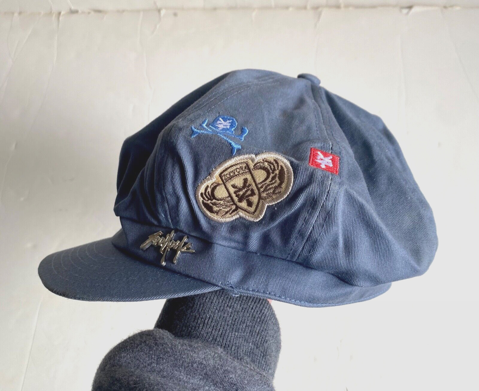 Zoo York Hat Unbreakable True East Cap New City Small Blue 100% Cotton NWT NOS