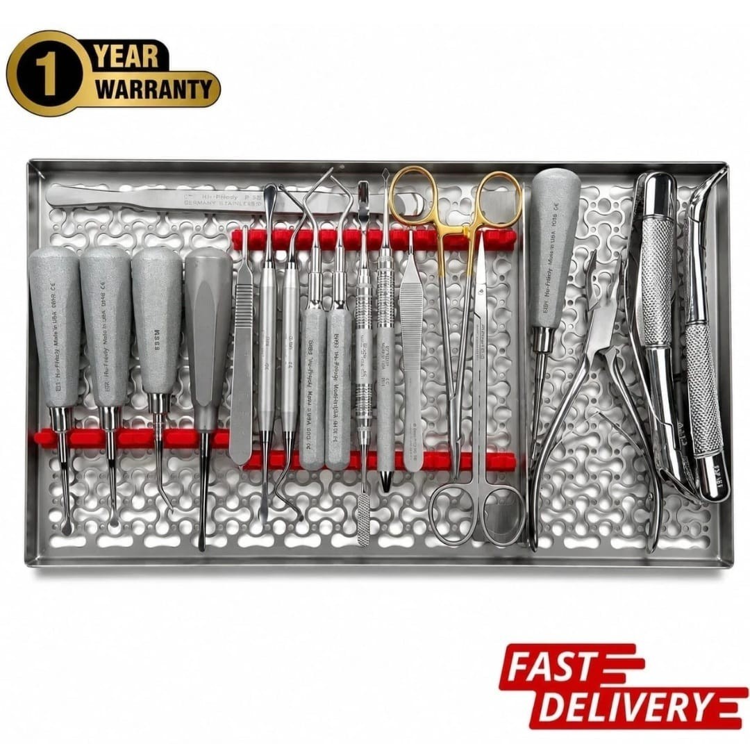 Professional Hu-Friedy Koerner Oral Surgery Kit – Complete Basic Dental Set
