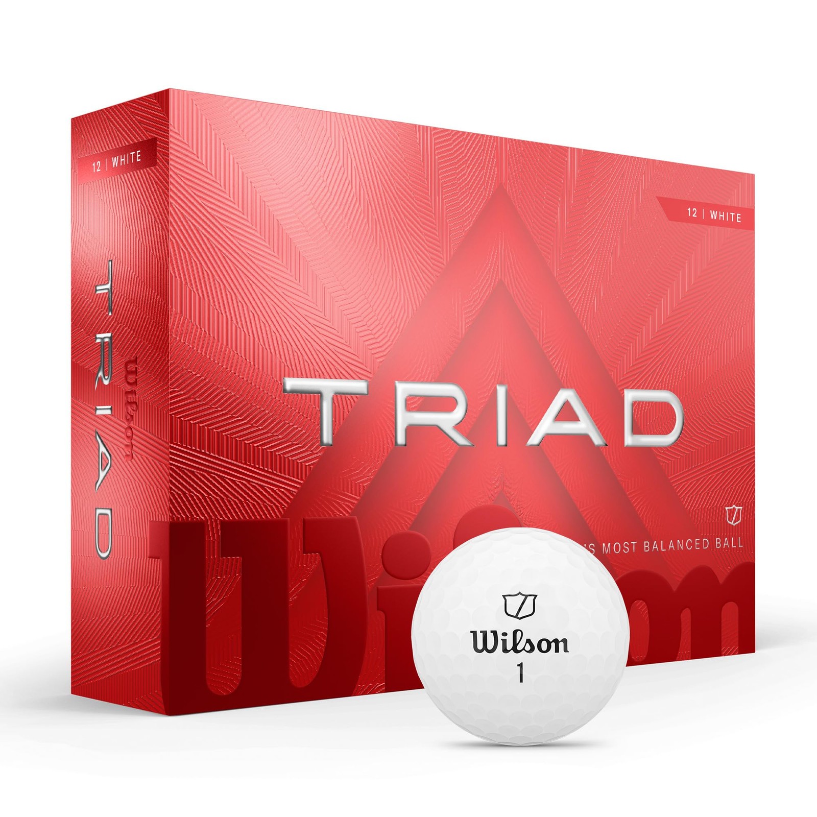 Balls Wilson 2025 Triad White Golf