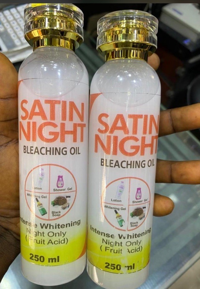 Satin Night Intense  Night Treatment Oil Fruit Acid 250ml Night oil 1 piece