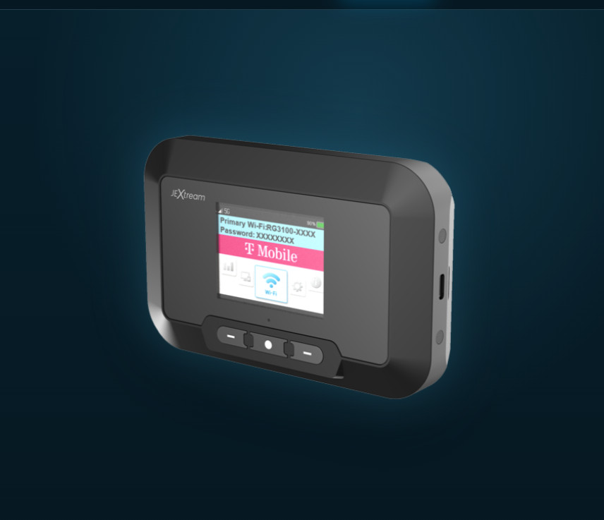 NEW Franklin RG3100 5G Mobile Hotspot Wi-Fi 7 tri-band Hotspot Router (T-Mobile)