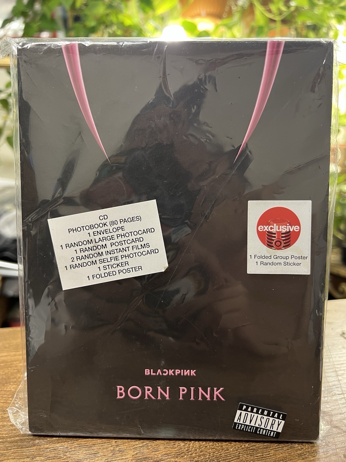 BLACKPINK BORN PINK CD TARGET EXCLUSIVE (PINK VERSION)