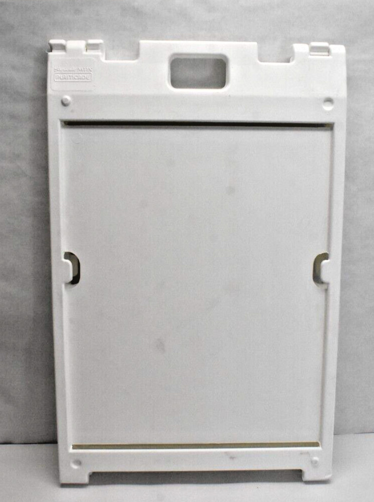 Plasticade Signicade Portable Folding Double Sided Sign Stand White 18