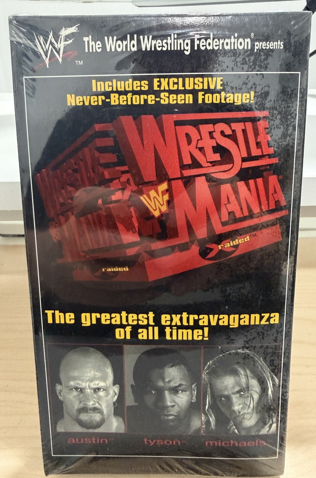 WWE / WWF WrestleMania 14 XIV VHS Tape - STILL SEALED NEW, Wrestling Video Tape