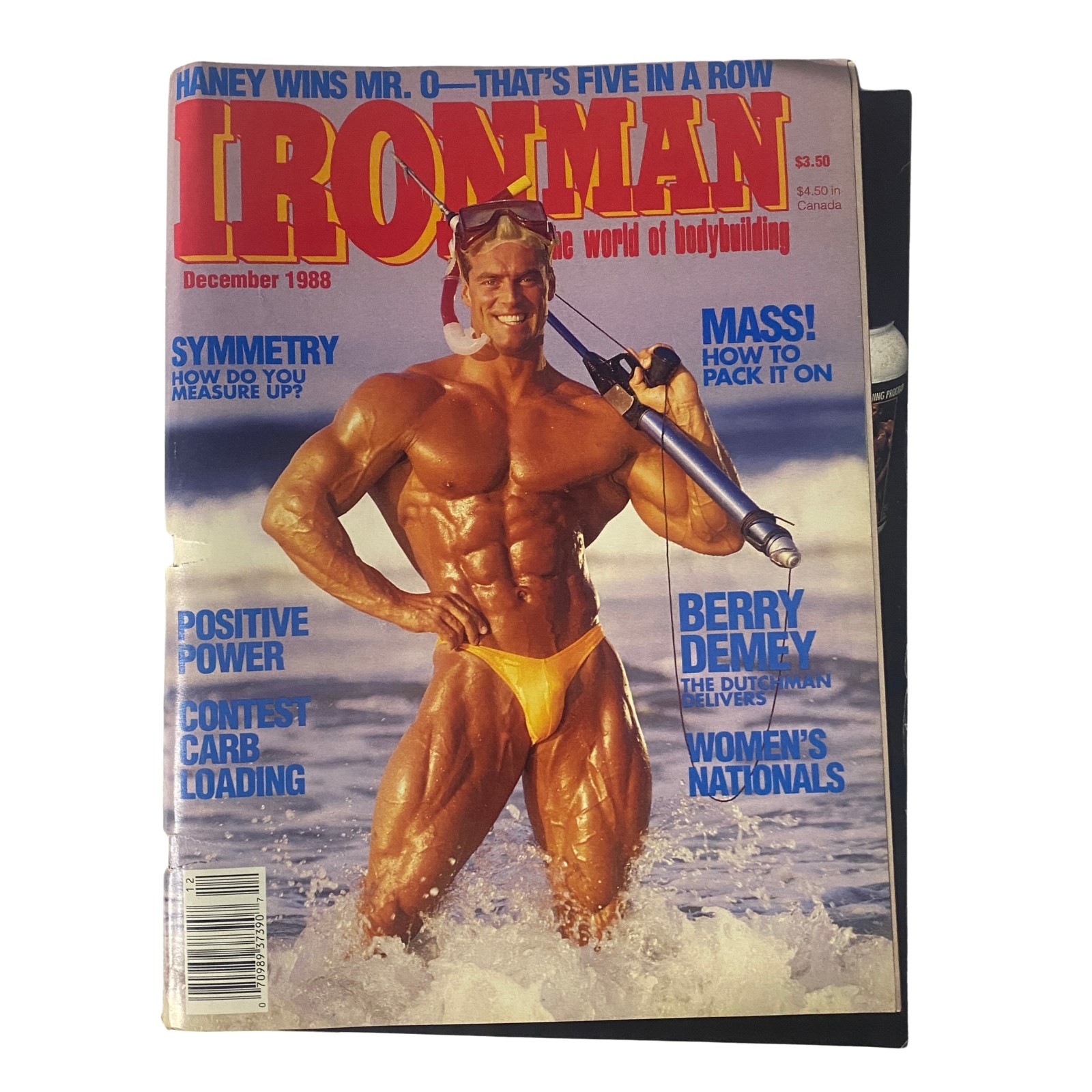 IronMan Magazine December 1988 Vol 47 No. 12 Berry Demey No Label