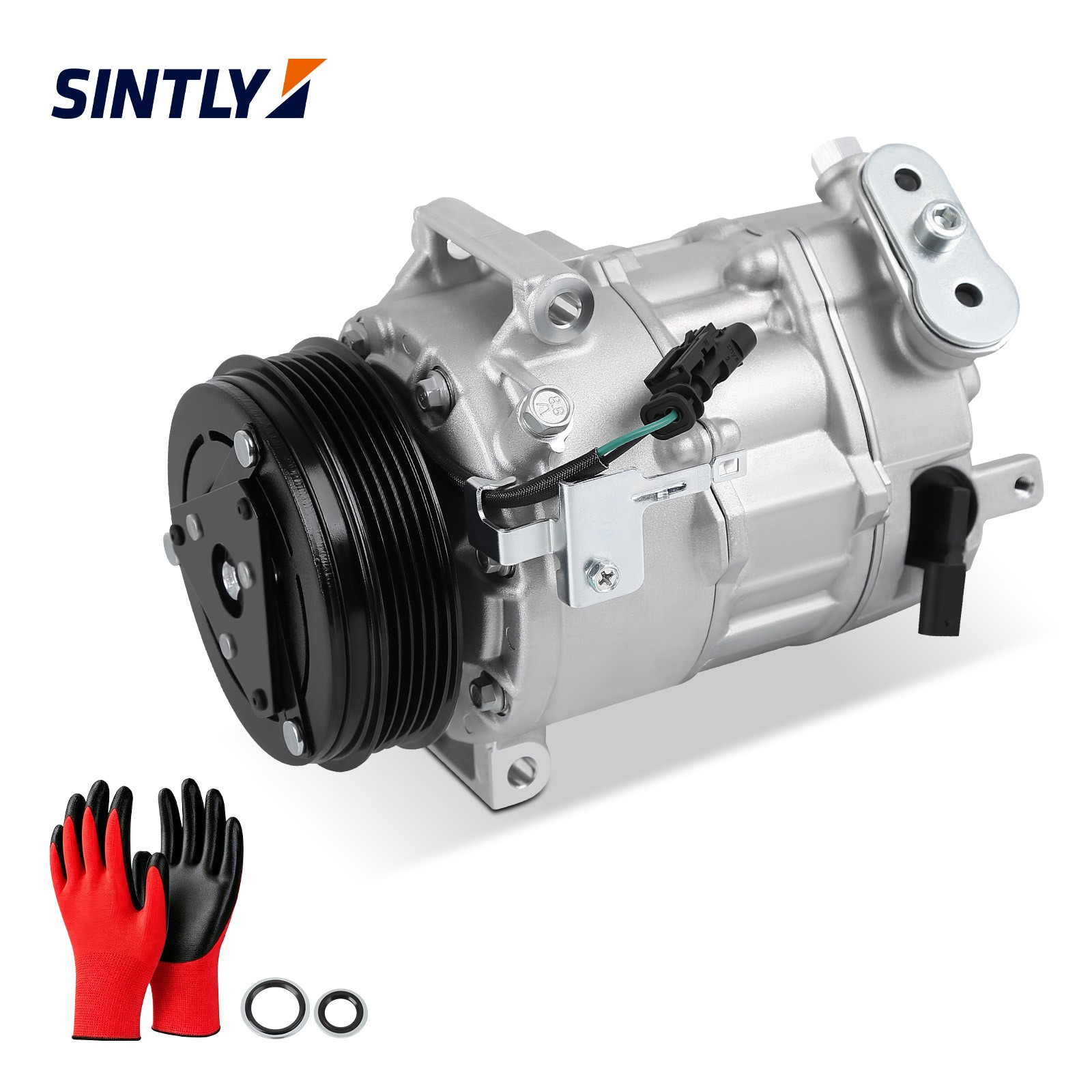 New AC Compressor w/ Clutch for Chevy Malibu 2016-2022 L4 1.5L Sedan 84364335