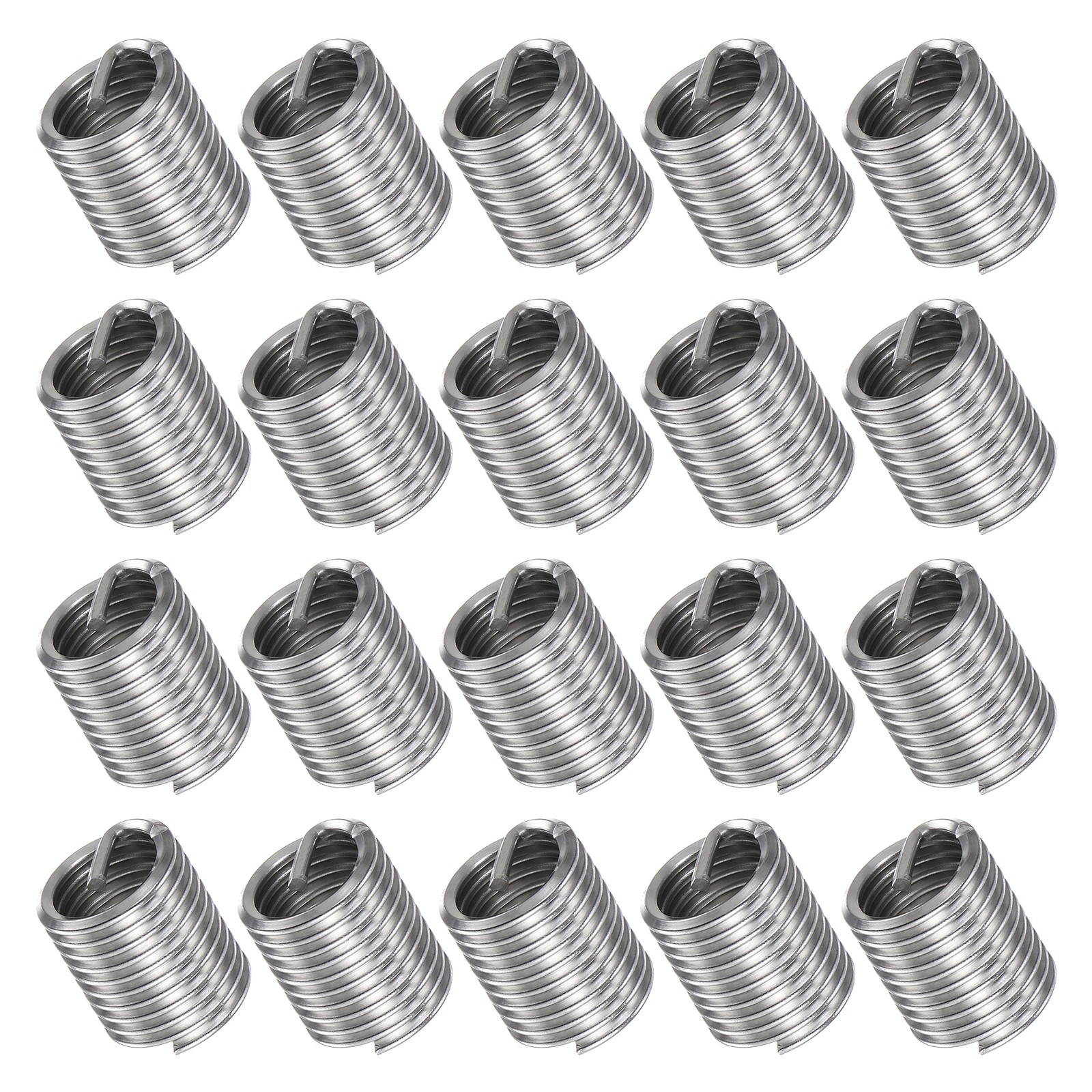 20Pcs 7/16-14 UNC 2D 22.2mm Threaded Inserts DIY Stainless Steel 20Pcs 7/16-14 UNC 2D 22.2mm Threaded Inserts DIY Stainless Steel