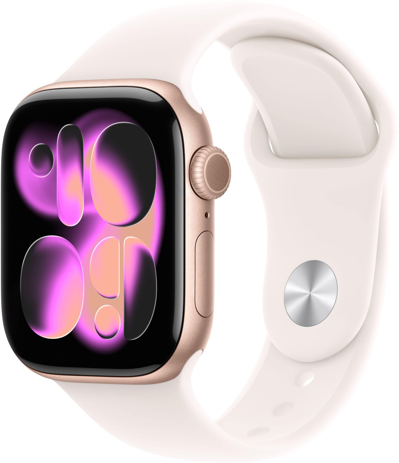 Apple Watch Gen 11 Series 11 42mm Rose Gold Aluminum - Light Blush Sport Band