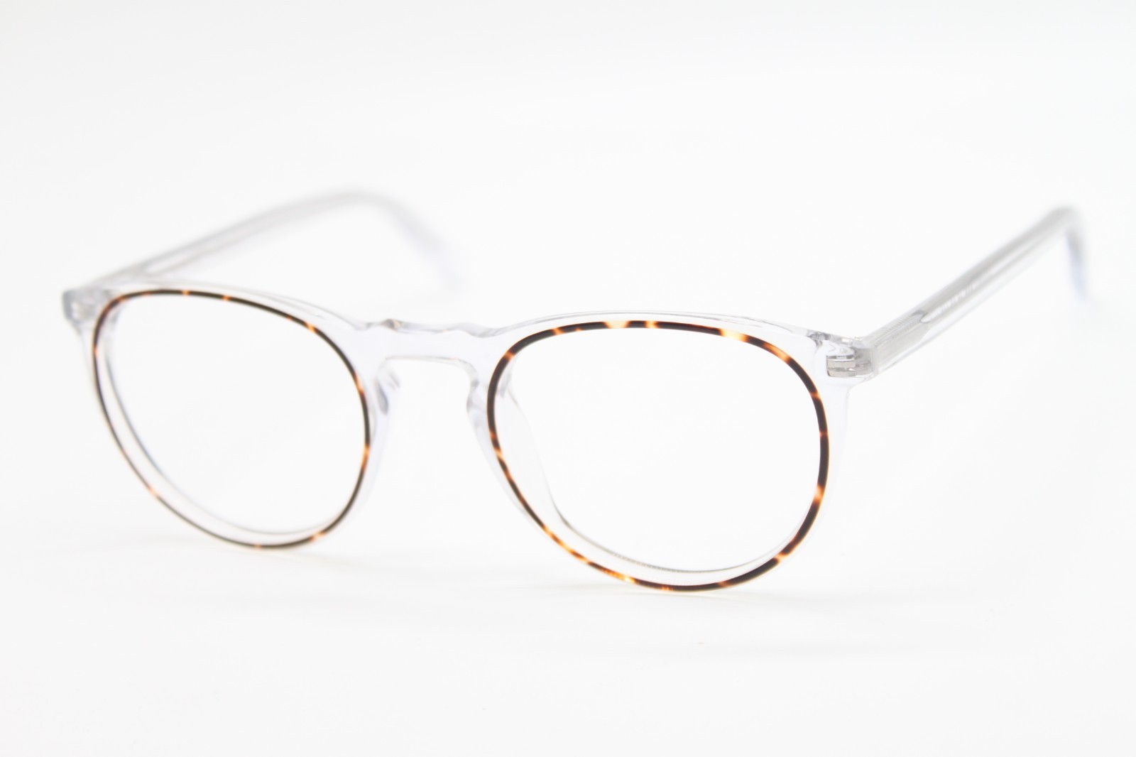 NEW WARBY PARKER HASKELL 560 CRYSTAL CLEAR TORTOISE AUTHENTIC EYEGLASSES 49-22