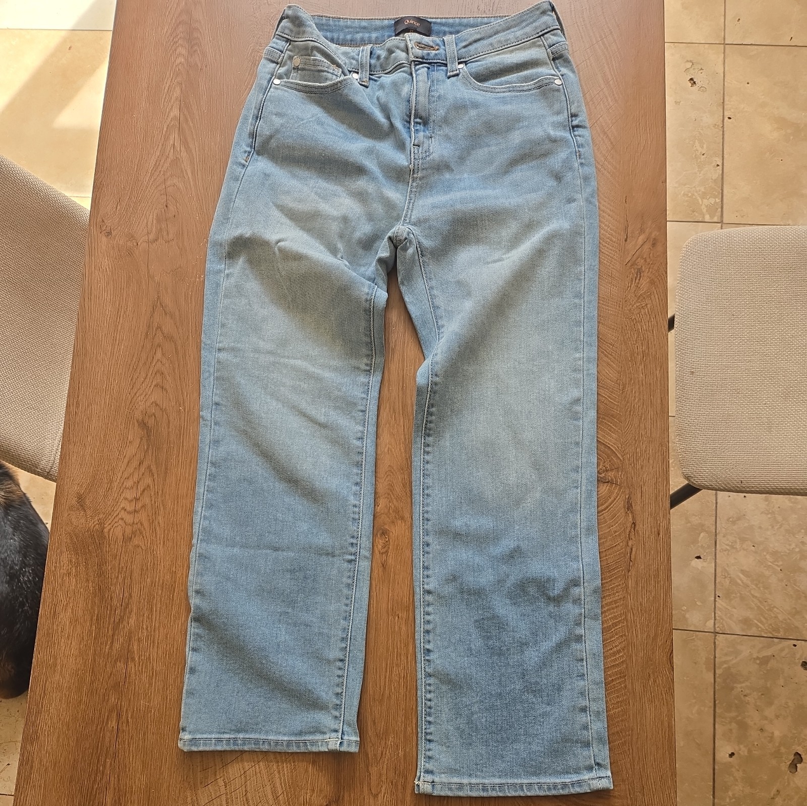 Quince Bella Rigid Straight Jeans 29 Quince Bella Rigid Straight Jeans 29
