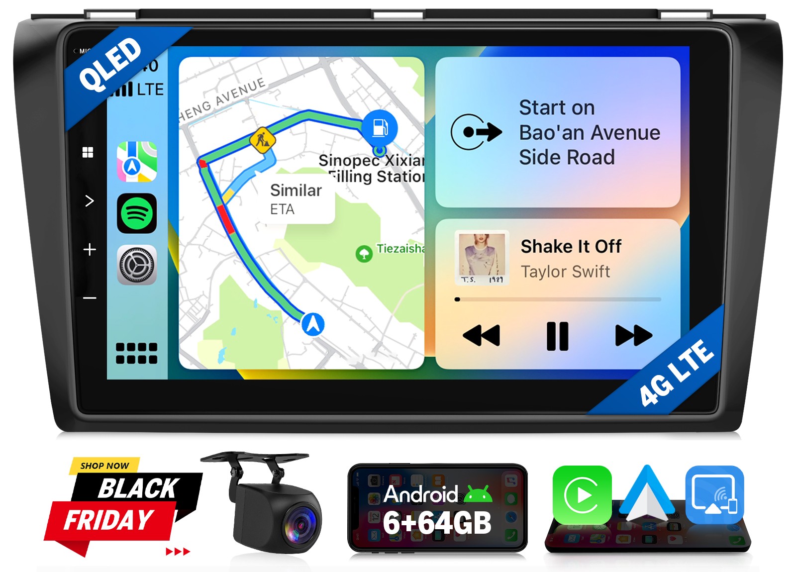 Eonon M3BKX6S Android 13 8Core 9\