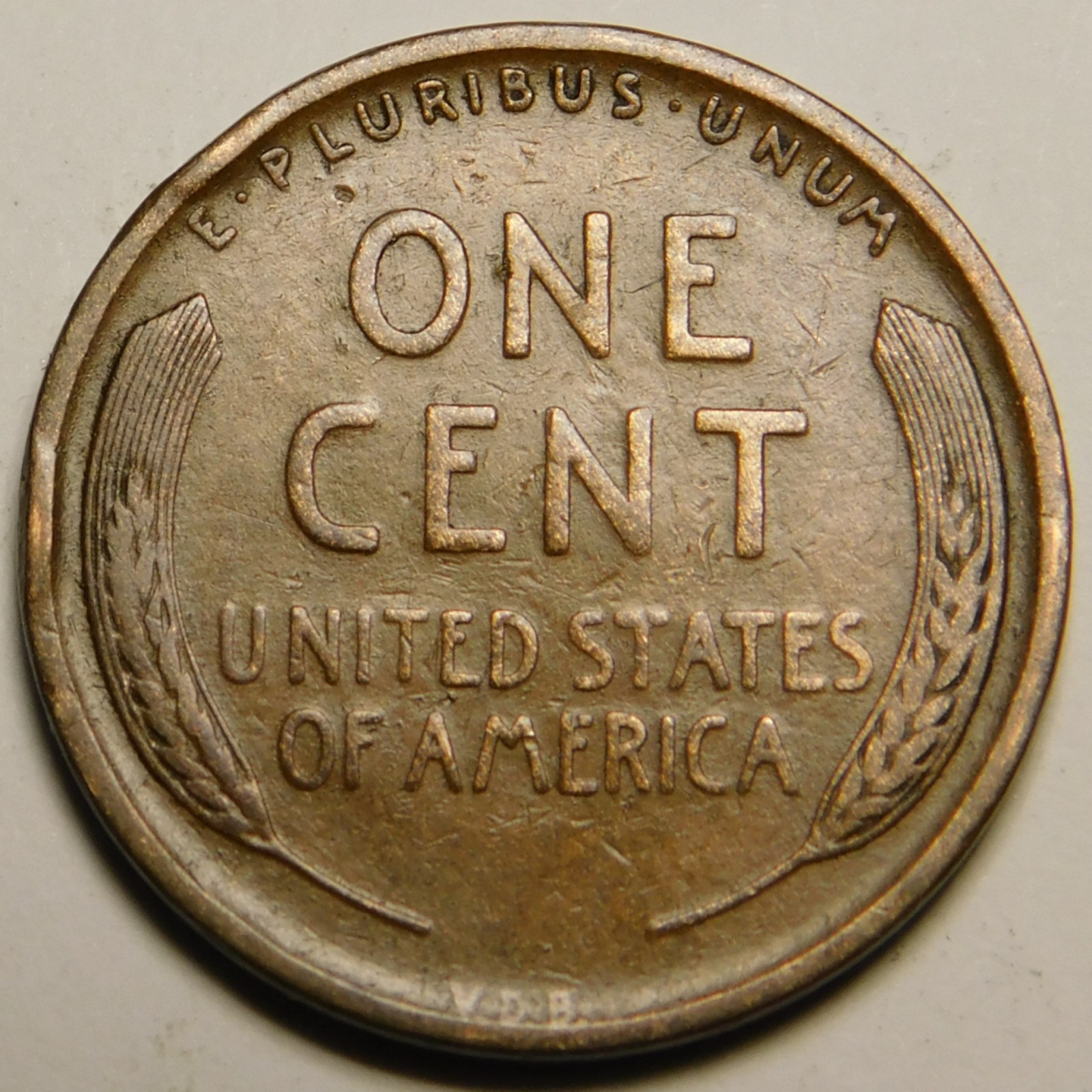 1909 VDB Lincoln Wheat Cent Penny VF-Details   \