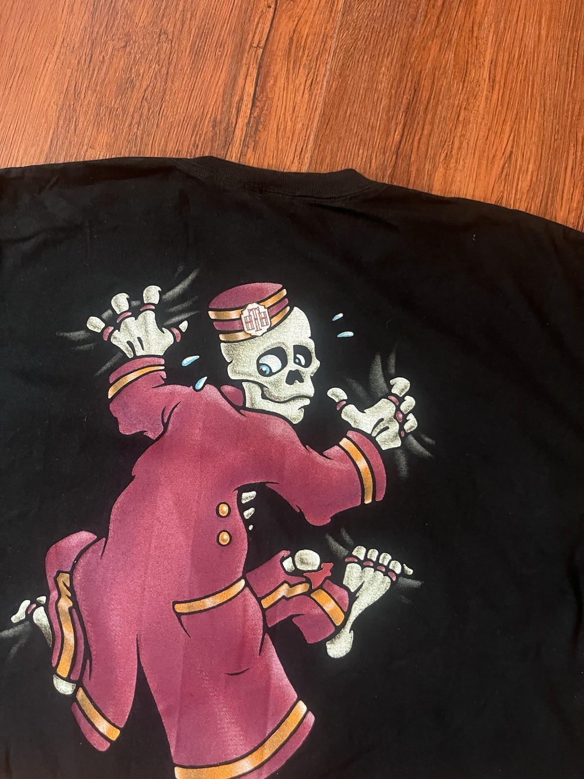 Vintage 90s Disney Tower Of Terror Bellhop Grail Size XXL T-shirt Twilight Zone