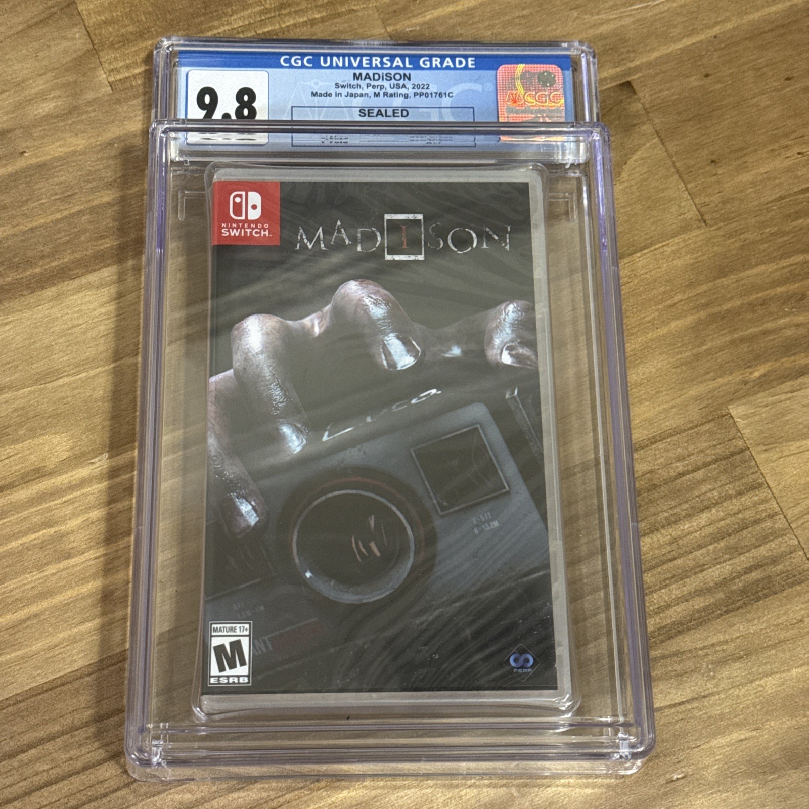 MADiSON (Nintendo Switch) CGC 9.8 A++ Factory Sealed New Graded Physical Perp