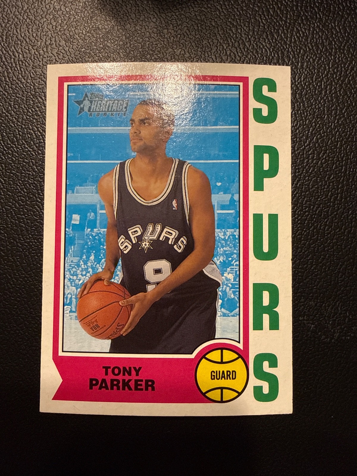 2001-02 Topps Heritage - Tony Parker #205 (RC)