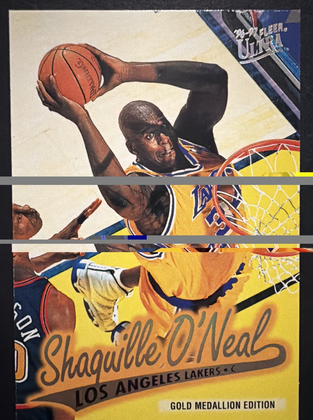 1996 Fleer Ultra Shaquille Shaq O\'Neal Gold Medallion Edition #G-204 Lakers🔥 1996 Fleer Ultra Shaquille Shaq O\'Neal Gold Medallion Edition #G-204 Lakers🔥
