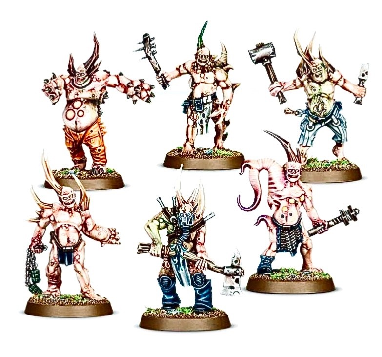 6 NURGLE POXWALKERS~CHAOS SPACE MARINES~DARKTIDE~GW-Games Workshop WARHAMMER 40K