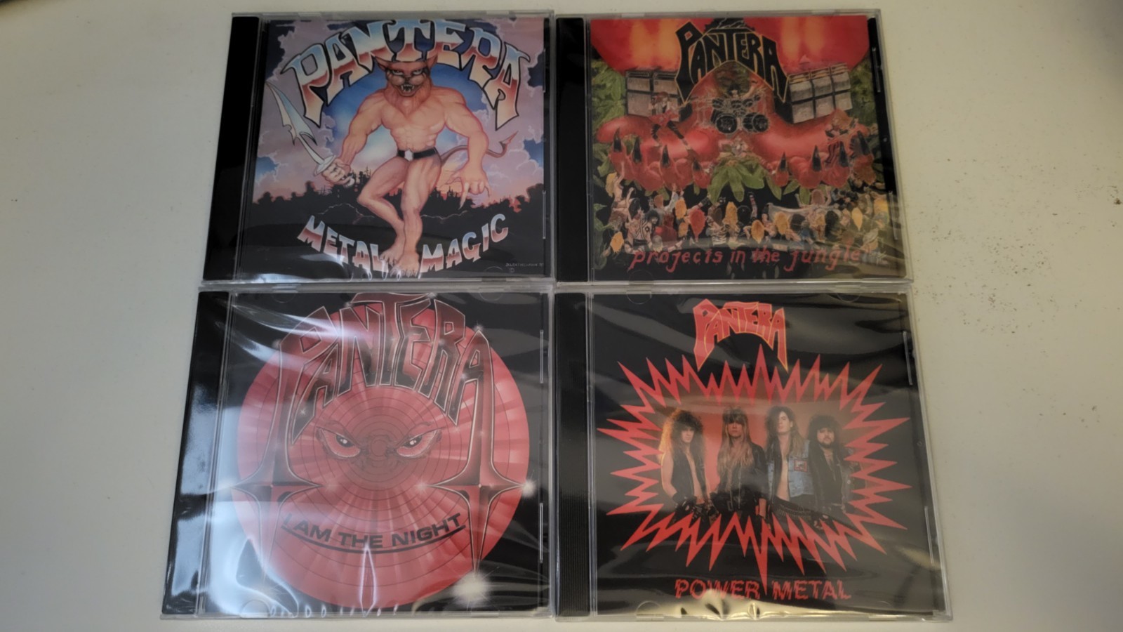 Pantera - 4CD - Metal Magic - Projects Jungle - I Am The Night - Power Metal Pantera - 4CD - Metal Magic - Projects Jungle - I Am The Night - Power Metal
