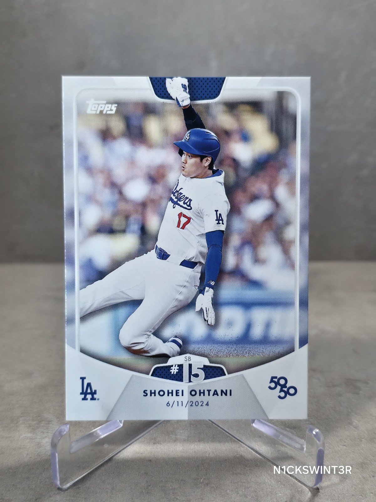 2024 Topps 50/50: Shohei Ohtani - SB #15 Shohei Ohtani #30