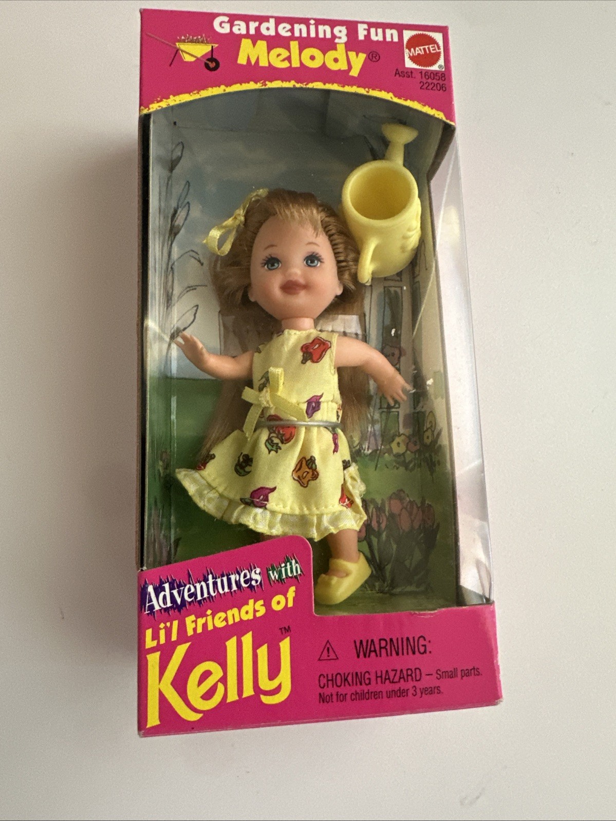 Vintage 1998 Gardening Fun Melody Adventures Li\'l Friends Of Kelly Barbie Mattel
