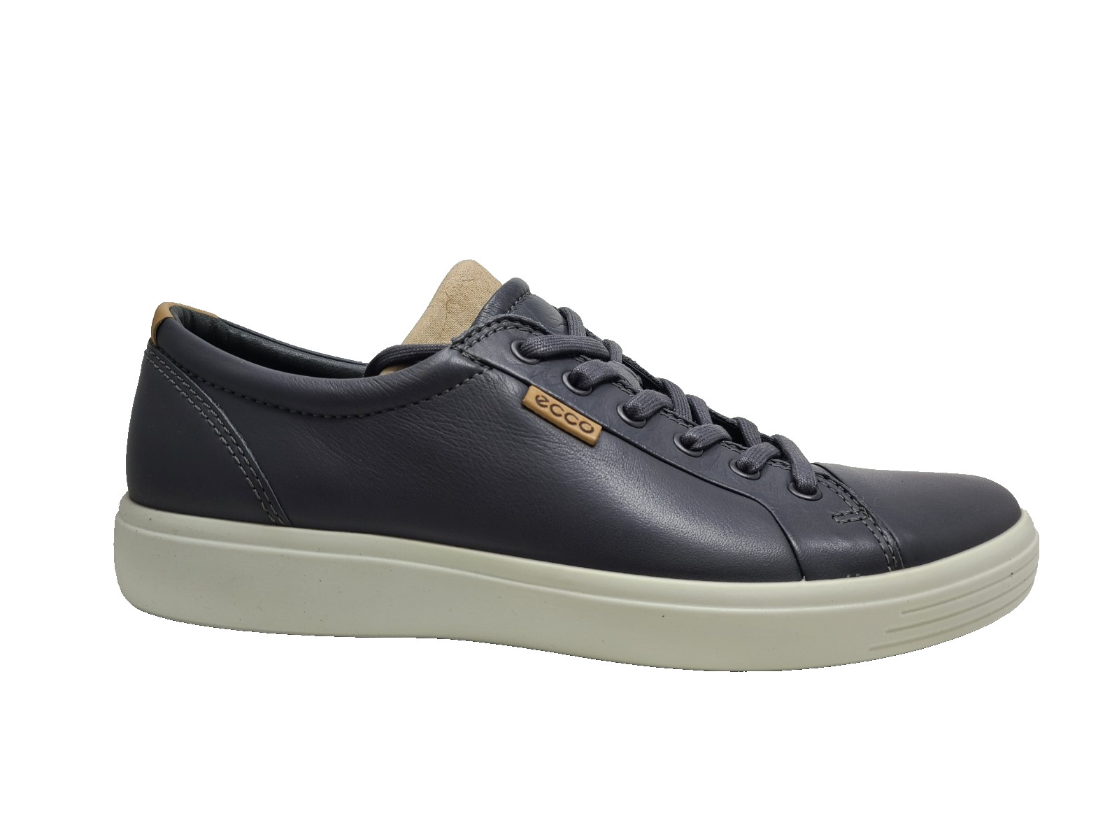 Ecco Soft 7 Leather Casual Sneakers Dark Grey Men EU Size 45 US Size 11-11.5 NWB Ecco Soft 7 Leather Casual Sneakers Dark Grey Men EU Size 45 US Size 11-11.5 NWB