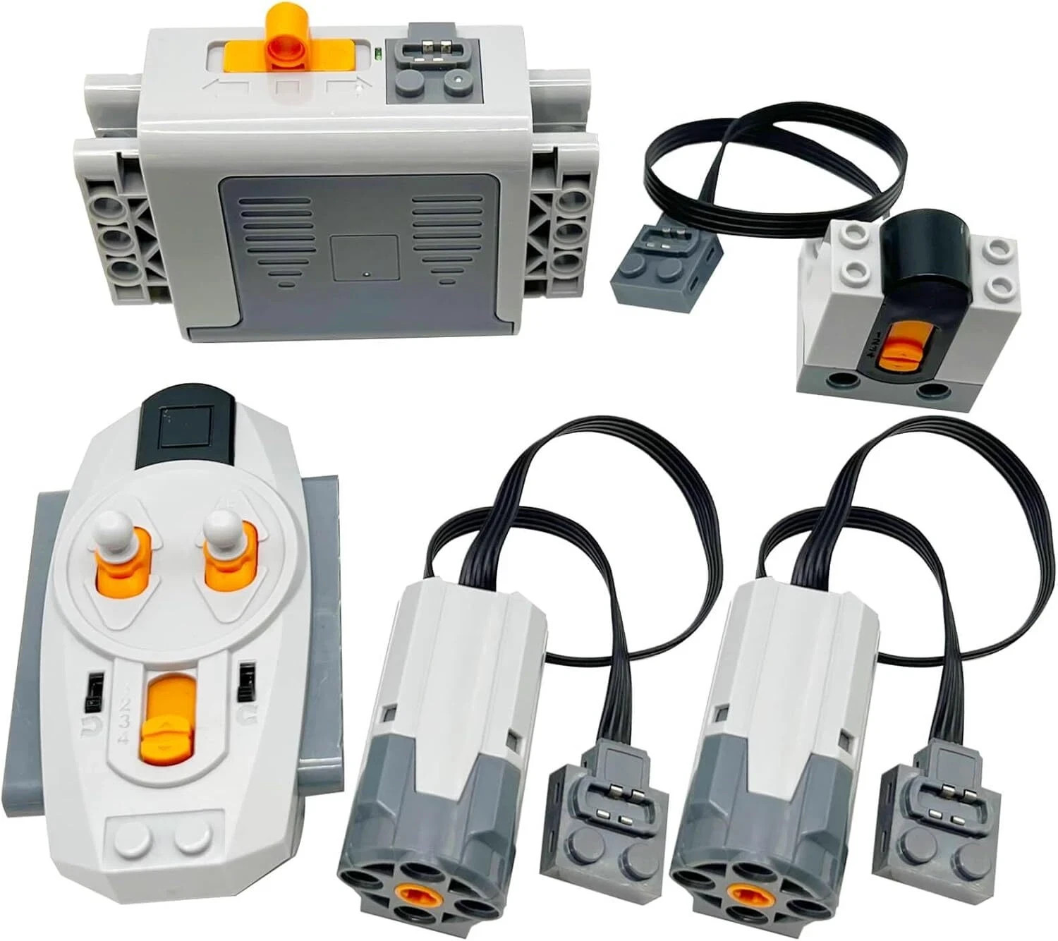 5-in-1 Motor Set Technic Motorized Kit Compatible with Lego: Power Function