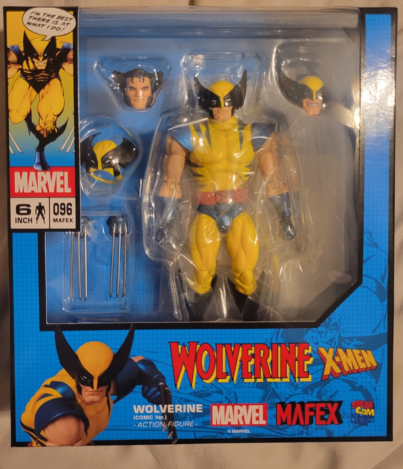 Medicom Toy MAFEX No.096 Wolverine Comic Version 6 inch Action Figure